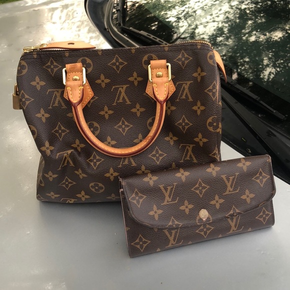 Louis Vuitton Handbags - Louis Vuitton Speedy 25 Monogram With wallet